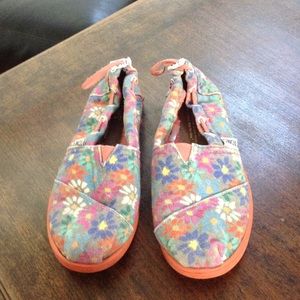 TOMS Floral Chambray Biminis